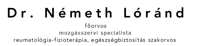 Dr. Németh Lóránd reumatológus